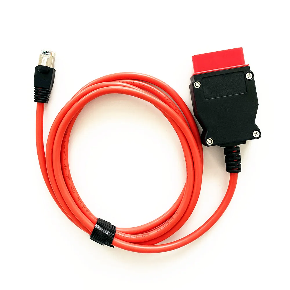 High Quality ENET Cable for BMW F-series ICOM Enet to OBDII Coding Hidden Data Tool OBD2 Car Diagnostic Cable