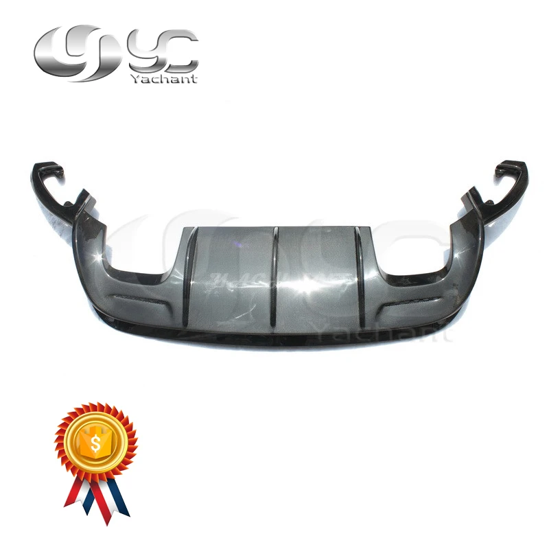 

Car-Styling Auto Accessories Carbon Fiber Rear Bumper Lip Fit For 2008-2013 X6M E71 VRS Style Rear Lip Diffuser