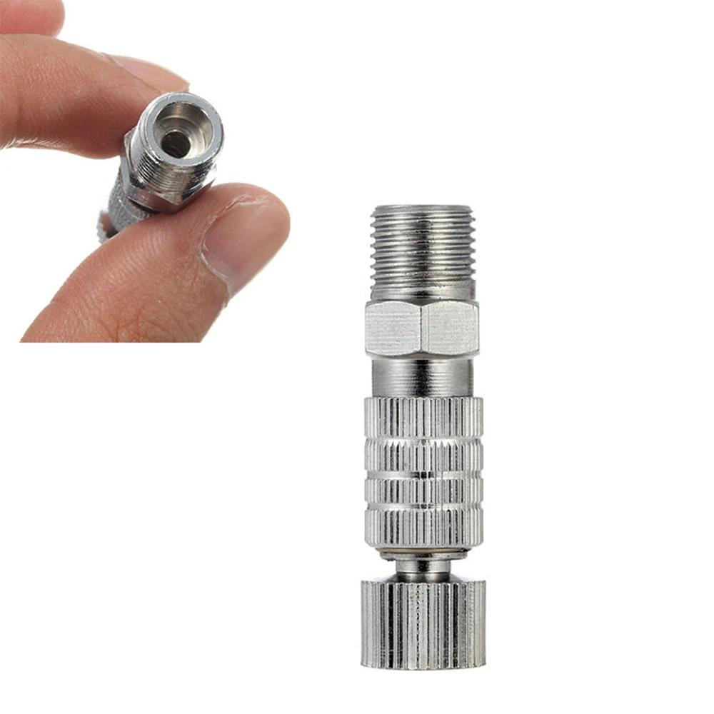 1 Pc 4cm Stainless Steel Airbrush Quick Release Adapter Coupling Connecter 1/8\