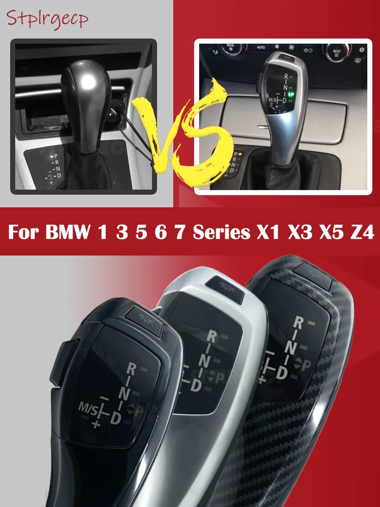 Car LED Gear Shift Knob Head for BMW 1 3 5 6 Series E90 E60 E46 E39 E53 E92 E81 E82 E84 E87 E88 E89 E93 E83 X3 X5 Accessories