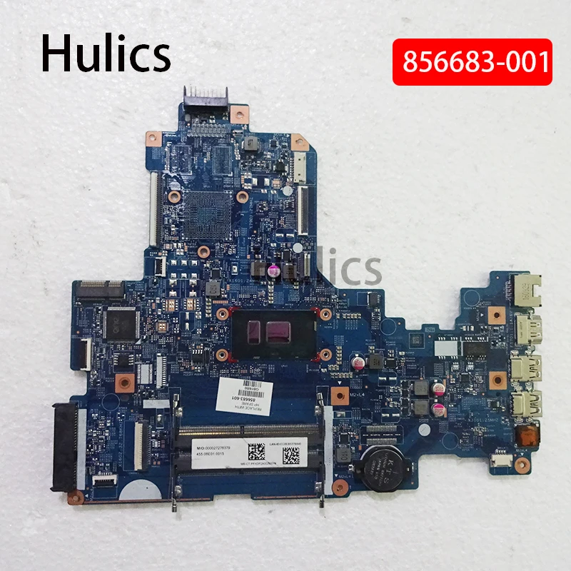 

Hulics Used 856683-001 For HP 17-X 17-X061nr With I3-6100U 2.30GHz Laptop Motherboard 856683-601 448.08E01.0021