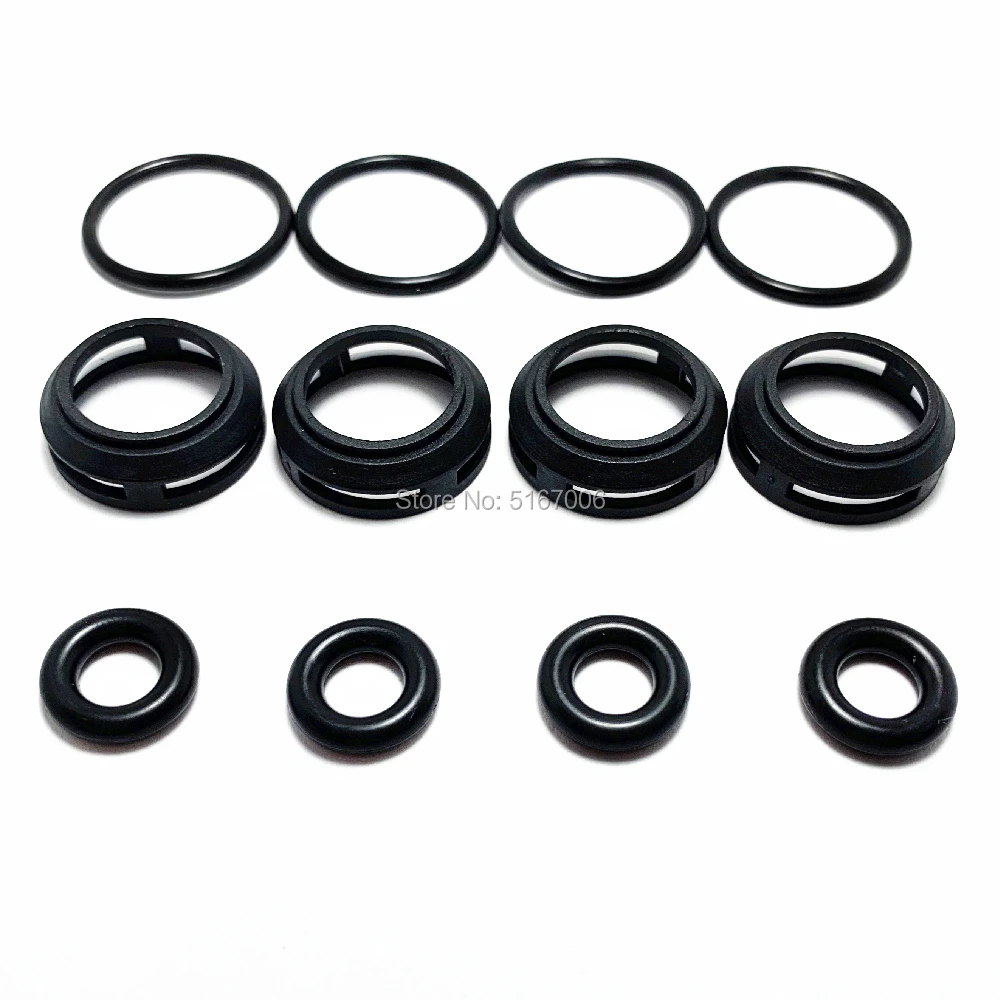 4Sets Fuel Injector Repair Service Kit for Auto Part  D2159MA for Peugeot 405 206 PUNTA AZUL PG405 198487 34800