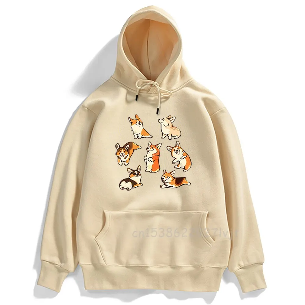 Cute Little Shiba Pullovers Funny Cartoon Printing New Hoody Man Harajuku Women Men Hoodie Street Fashion Brand Hoodies