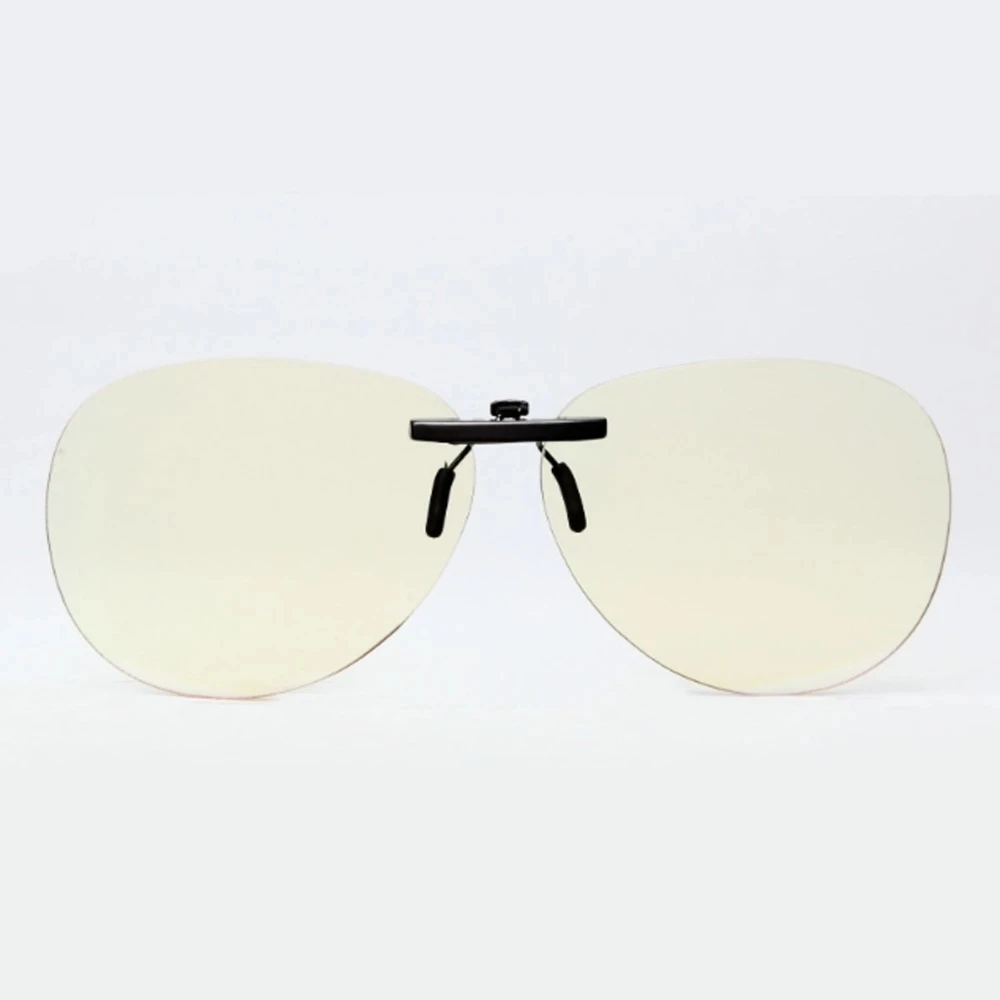 New Unisex Eyeglasses Clip-On Clip Lens For Light Anti Blue Ray Computer Phone Game TV Working Eyewear Glasses UV400
