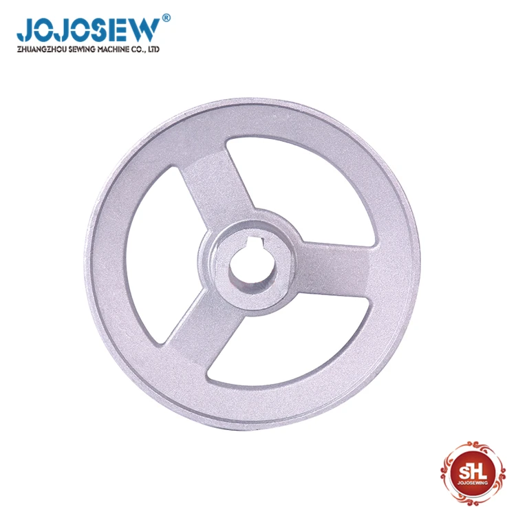 JOJOSEW Belt pulley Sewing Machine Aluminum Pulley Wheel 45-120mm Solid Hollow Timming Transfer Wheel Sewing Machine Spare Parts