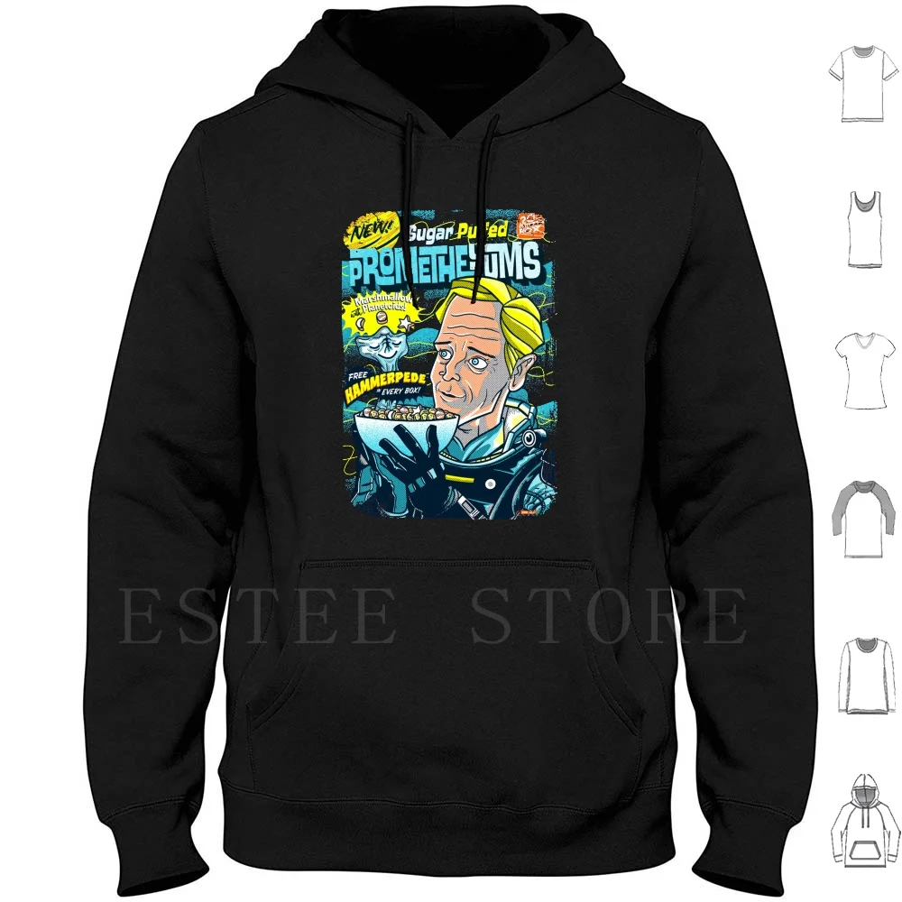 Sudadera con capucha Prometheyums de manga