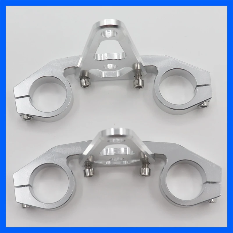 Motorcycle Headlight Mount Bracket Silver 30mm 33mm  37mm 38mm 39mm   45mm 46mm 48mm 49mm 50mm 52mm 54mm Fork Tubes