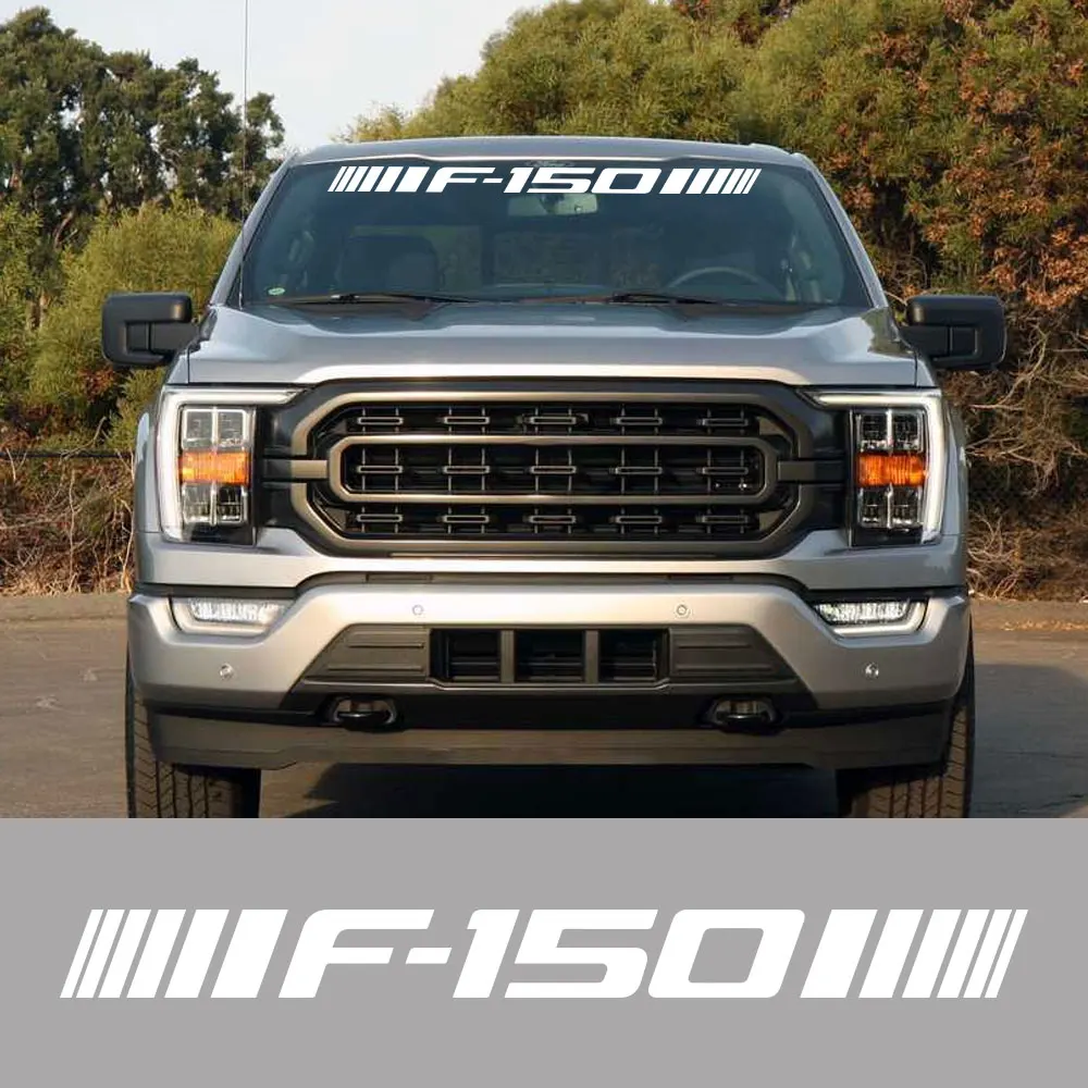 Car Front Windshield Stickers Truck Graphics Stripes Pickup Vinyl Decor Decals Auto Tuning Accessories For Ford F150 Raptor