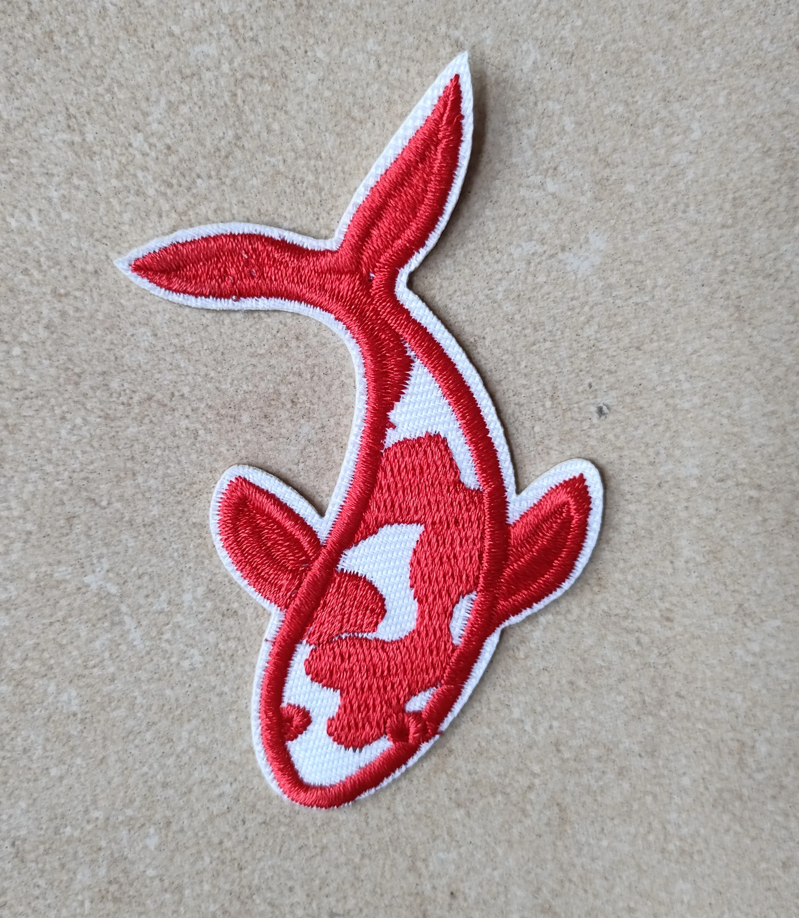 

Lovely Red Fish Iron On Patches, sew on patch,Appliques, Made of Cloth,100% Guaranteed Quality