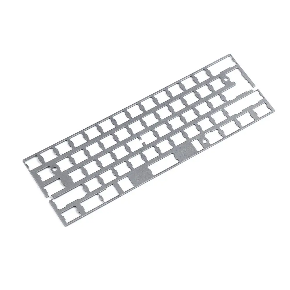 Uniwersalna anodowana aluminiowa płyta pozycjonująca obsługa płyty ISO ANSI dla GH60 PCB 60% klawiatura DIY — zdjęcie produktu 5