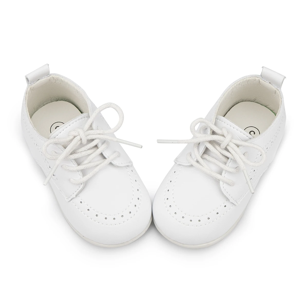 KIDSUN Baby Leder Schuhe Jungen Mädchen Klassische High Top PU Hochzeit Faulenzer Brogue Infant Oxford Kleid Kleinkind Erste Wanderer Flache