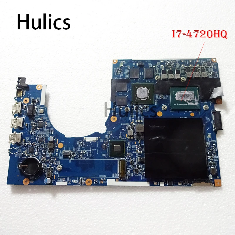 

Hulics Used For Acer Aspire VN7-791G Poseidon 860 3D MB 14243-1 Laptop Motherboard W/ I7-4720HQ CPU 448.02G14.0011