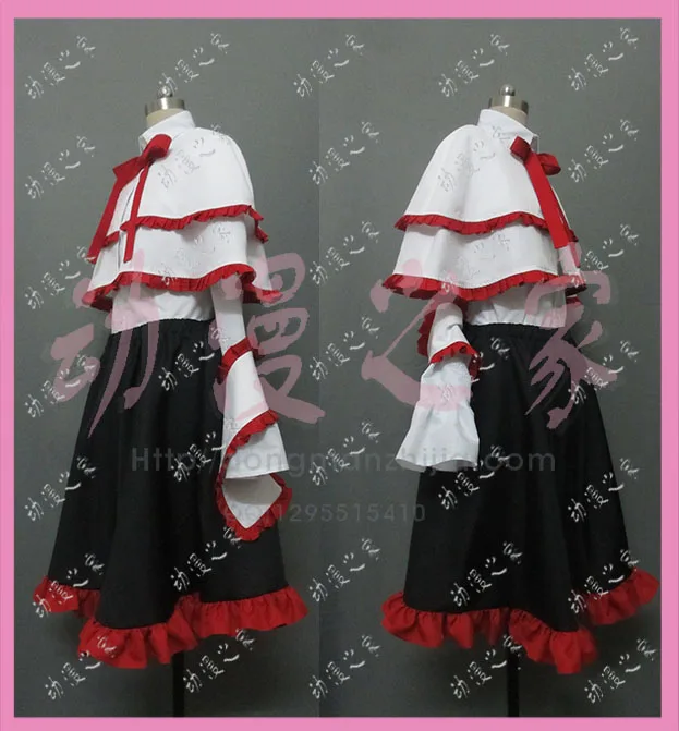 Touhou Project Scarlet Weather Rhapsody Iku Nagae Dress Women Party Girls Skirt Suit Adult Halloween Dress Outfit Cosplay Costum