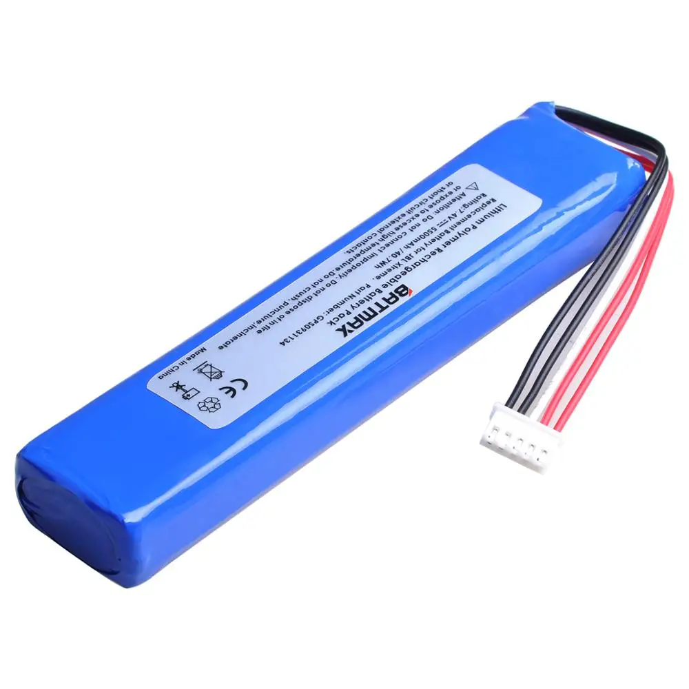 7.4V 5500mAh Battery GSP0931134 for JBL XTREME Xtreme 1 Bluetooth Speakers