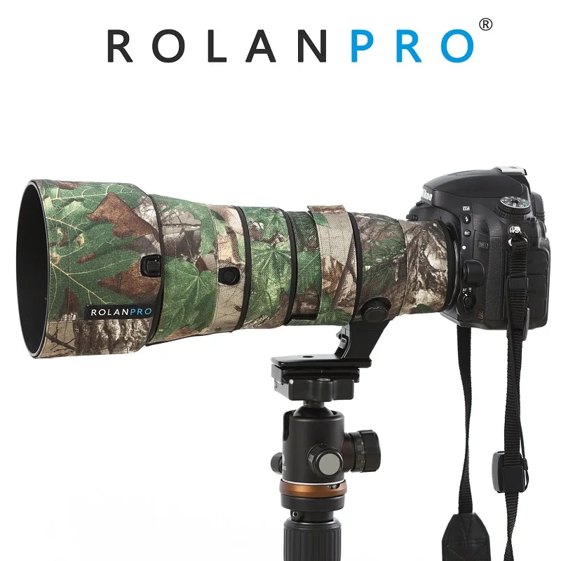 ROLANPRO Waterproof Lens Cover for Nikon AF-S 500mm F5.6E PF ED VR Lens Protective Sleeve Guns Case nikon 500mm f5.6 Lens Coat