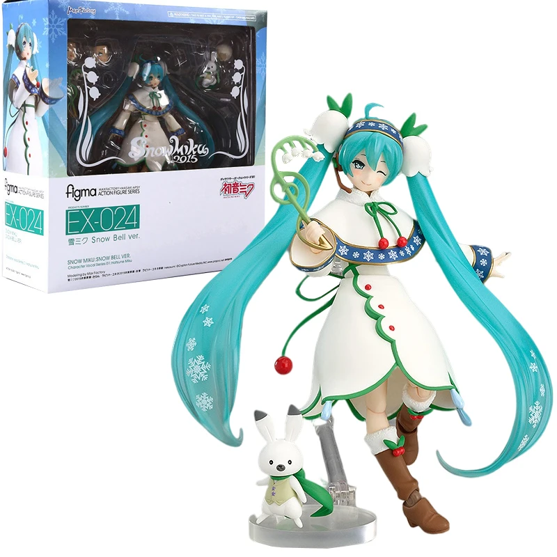 

Фигурка героя аниме «VOCALOID Snow Hatsune Miku», 13 см