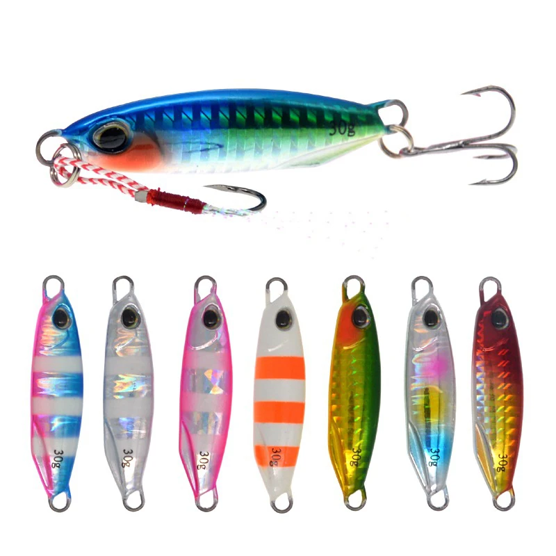 2023 High Quality Lures 1PC Fishing Lures 8 Color 5.5cm Plastic Hard Baits Colorful Lures Fishing Lures 3 Hooks