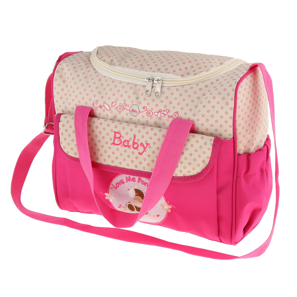 Multifunction Baby Diaper Changing Bag Waterproof Storage Bag in 4