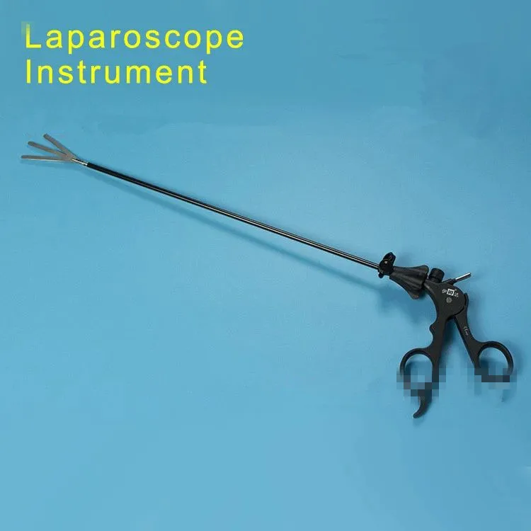 Thoracic laparoscopic surgical instruments fan-shaped forceps Three leaf fan pliers Five leaf fan pliers Stainless steel head