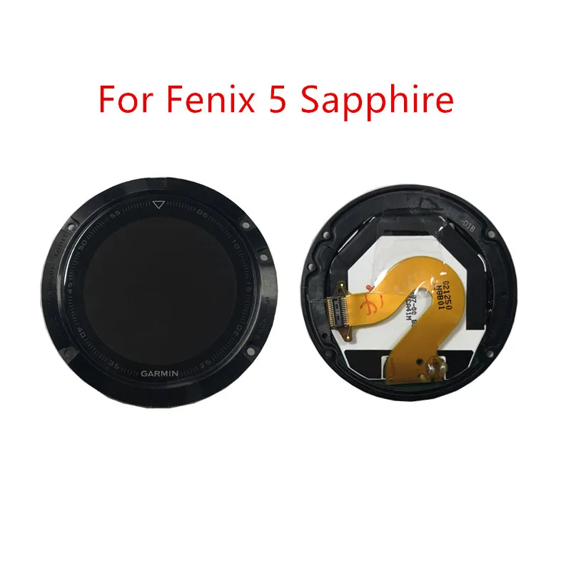 

LCD Screen For GARMIN Fenix 5 Sapphire LCD Display Screen 010-01688-10 47mm Panel Repair Replacement parts