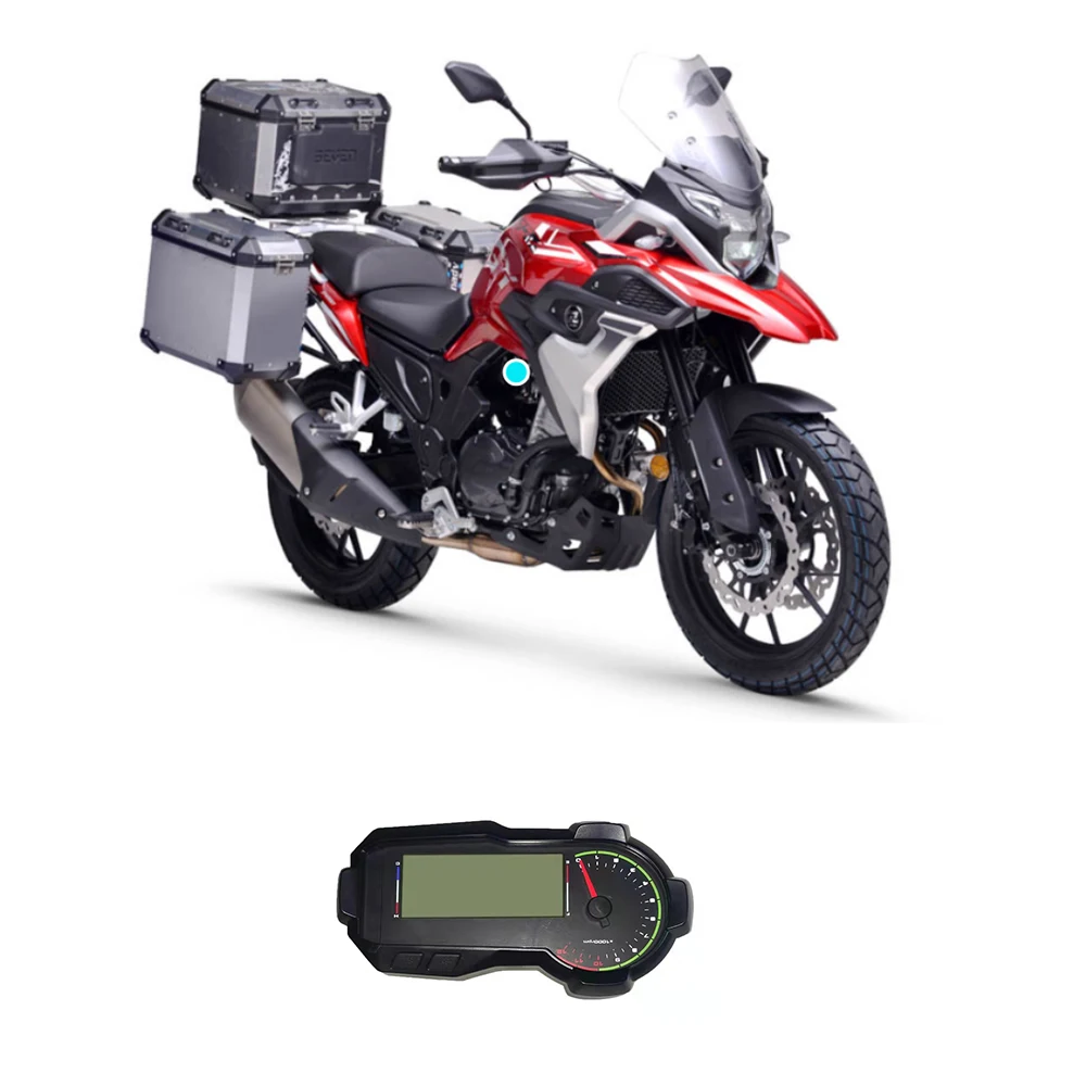 

Meter Odometer Digital Speedometer Instrument LCD Motorcycle Accessories For Colove KY 500X KY500X