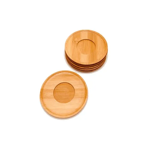 Like Bamboo Tea Plate 6 S Round