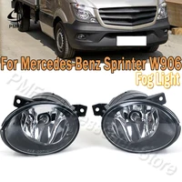 PMFC para Mercedes Benz Sprinter W906 2006-luz antiniebla del parachoques delantero con bombilla halógena luz de conducción antiniebla 9068203861 9068203961