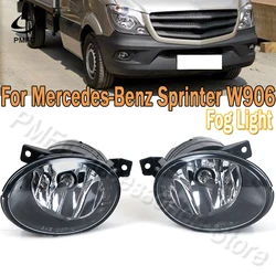 PMFC dla Mercedes Benz Sprinter W906 2006-lampa przeciwmgielna przedniego zderzaka z żarówką halogenową światło drogowe przeciwmgielną 9068203861 9068203961