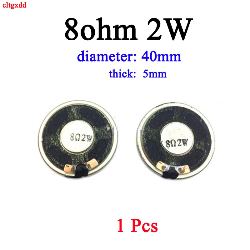 8 ohm 0.5W 1W 2W 3W Horn Loud Speaker Buzzer Ringer 40 45 50 57 66 77mm 8R 0.5W For Home Theater DIY Modification Loudspeakers