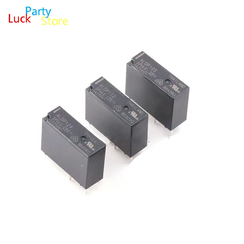 5 PCS 10 PCS/Relay ALDP105/ALDP112/ALDP124 One Set Of Normally Open 3A /5A 4-Pins