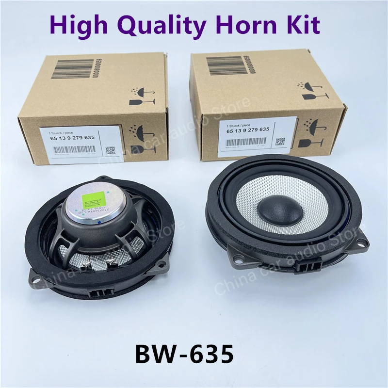 4.5 Inch Door Midrange Speaker For BMW F20 F25 F30 F32 G30 G01 F48 3 5 X1 5 Series Loudspeakers Audio Horn Hi-Fi Music Speakers