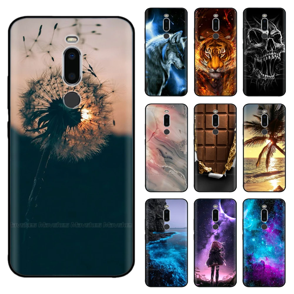 

Phone Case for Meizu M8 Lite Soft Tpu Back Cover Protective for Meizu M8 Cover for Meizu M 8 Lite M813H M816H Silicon Flower