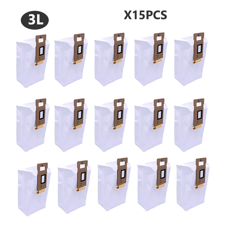 3.0L U.S. Edition ฝุ่นกระเป๋าสำหรับ XiaoMi Roborock T7 T7S T7 Plus T7s Plus S7 S7 Max S70 S75หุ่นยนต์เครื่องดูดฝุ่นอุปกรณ์เสริม