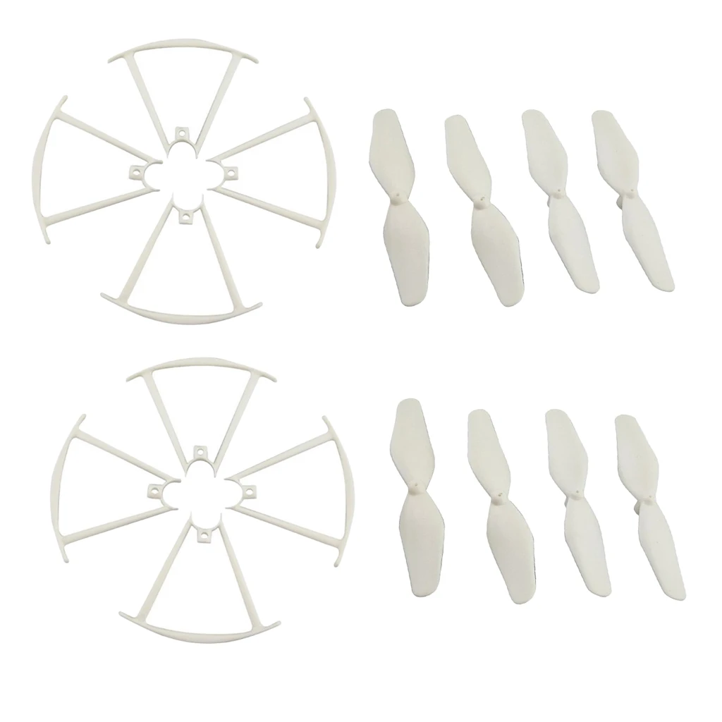 16pcs Quadcopter Eliche e Lama Protezioni per SYMA X20 X20W Pezzi di Ricambio