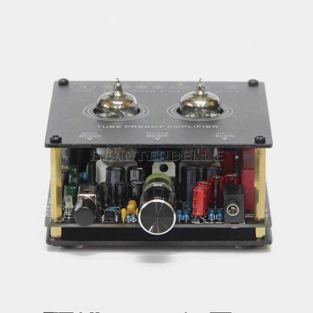 مكبر صوت أنبوب عالي الطاقة HiFi Mini TDA7377 2.0 ، مكبر صوت سطح المكتب ، سماعة رأس بلوتوث