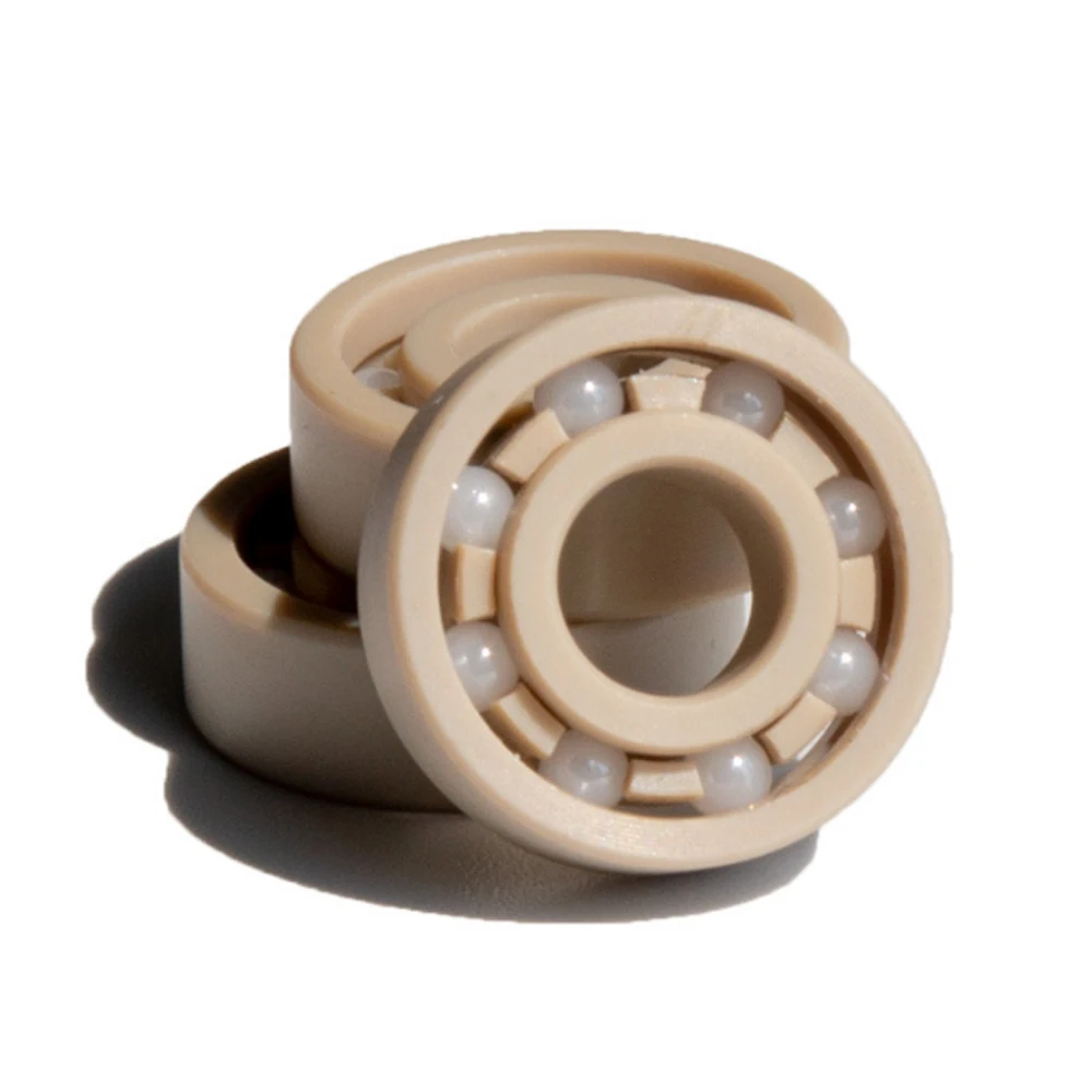 

PEEK High Temperature Bearing 693 694 695 696 697 698 699 1PC ZrO2 Ceramic Ball Precision Plastic Bearings