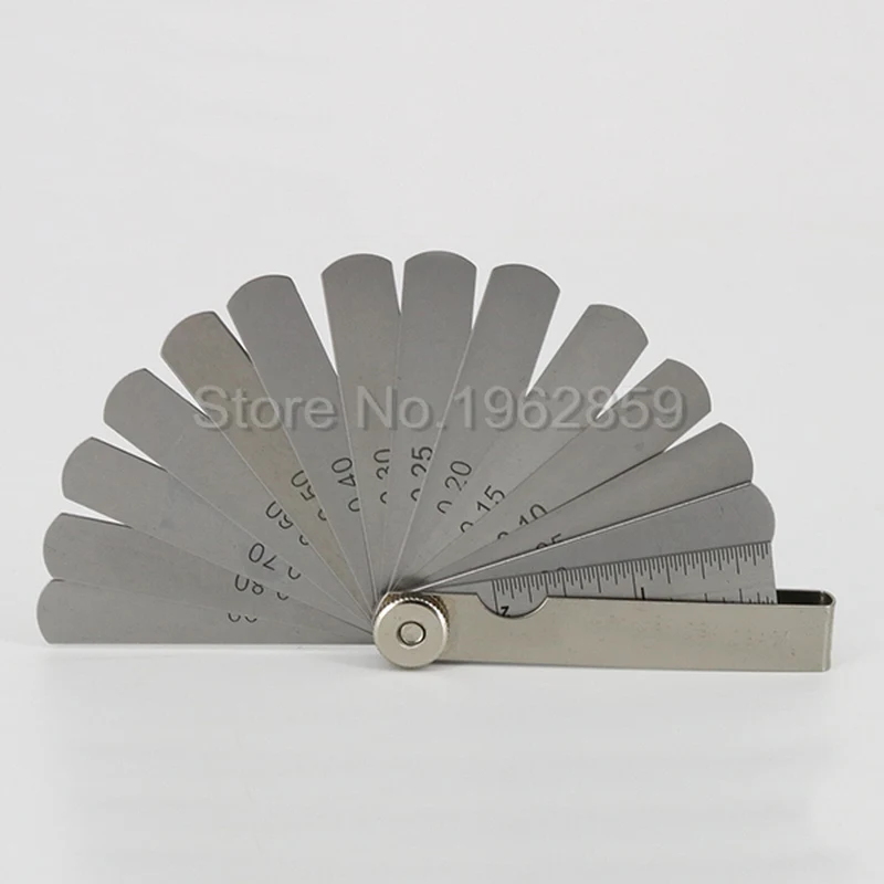 Dental Interproximal Reduction Gauge Measure Tooth Gap Metric Feeler Gauge SS Reciprocating IPR Orthodontic Treatment Tools