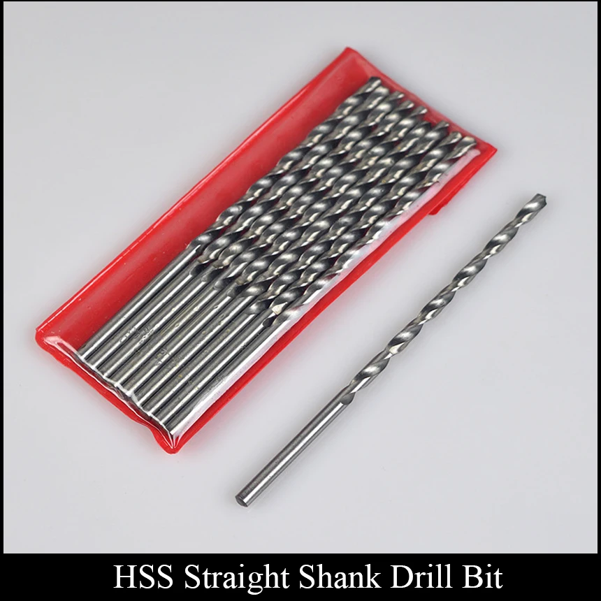 5mm 6mm 7mm 8mm Outside Diameter OD 450mm Length Metal Wood High Speed Steel HSS Straight Shank Twist Drill Bit