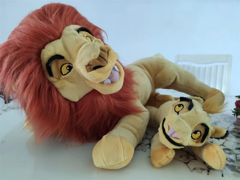 

Original Disney Cartoon The Lion King Movie Simba and son Plush toy cartoon doll children's birthday present