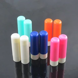 Bouteilles Africaines en Plastique de 12.1mm pour Baume à Lèvres, BLANC ateur de Couleurs de 4ml, Tubes de Rouge à Lèvres à la Mode, 10/20/30/50 Pièces