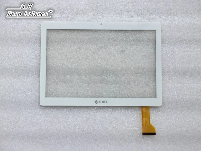 EXO New 10.1 inch original flat Panel Touch screen CH-10114A1-PG-FPC314 capacitive Digital Glass Panel Sensor Outer screen