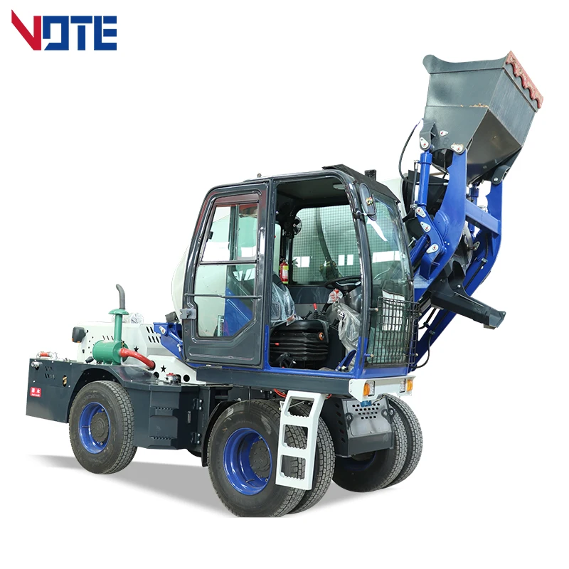 Color Styles Can Be Customized Self Loading Concrete Mixer Truck For Sale Manufacturer Direct Sales