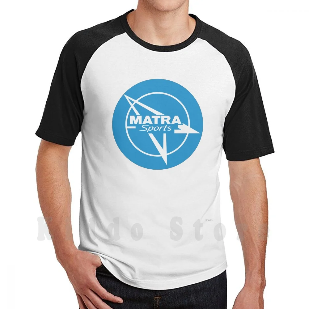 Camiseta Vintage Matra Sports-Matra azul para hombre, algodón, S-6xl, Matra Sports Cars, Matra Le Mans, Henri Pescarolo, Fran?