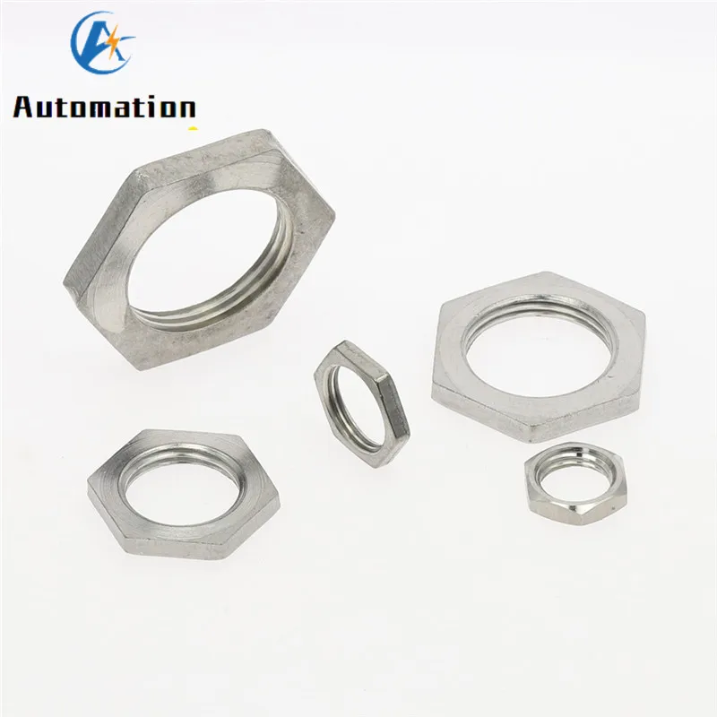 Pipe Fitting Stainless Steel ss 304 Hex Nuts Hex Nuts 1/8\