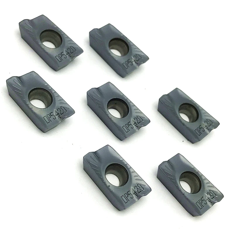 Imagem -06 - Inserção de Fresagem Indexável Carbide Insere Ferramenta de Torneamento Ferramenta de Corte Cnc Apmt 1604 para Bap400 Apmt1604 Dp5320