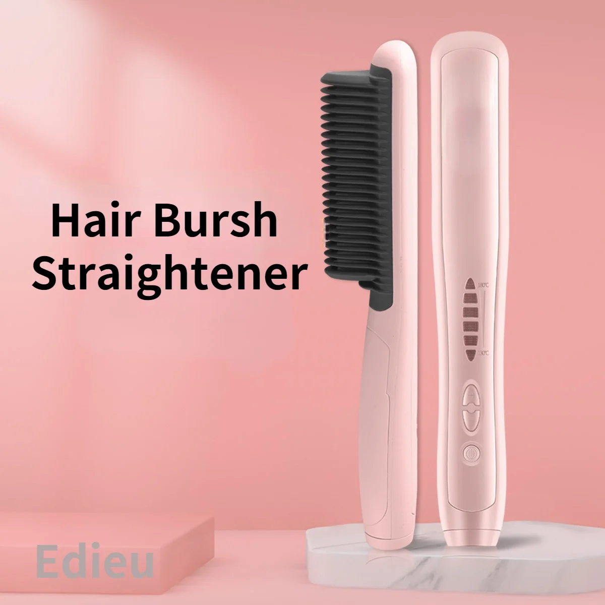 

Straightening comb, automatic hair straightener and curling iron Styling tool Curly brush