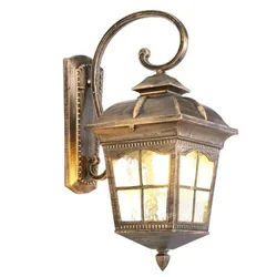 European Style Outdoor Wall Lamp Waterproof Aisle Garden Balcony Lamp Villa American Retro Outdoor Gate Courtyard Corridor Lamp