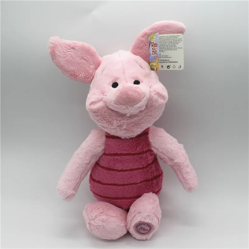 Peluche cochon cochon Winnie l'ourson de 48cm, jouet Animal de dessin animé, poupée douce pour enfants