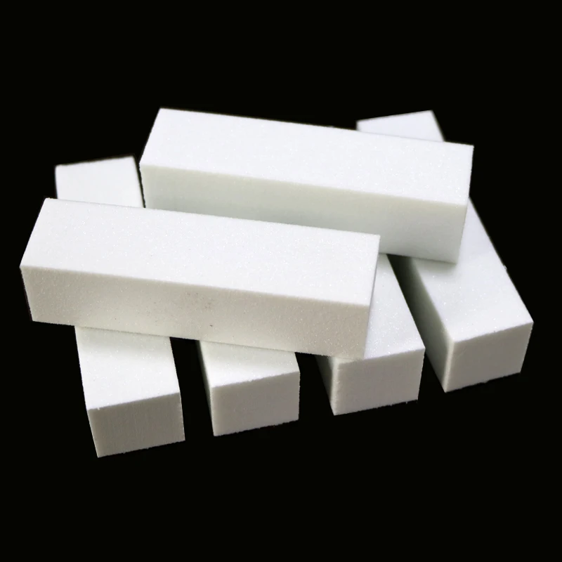 5/10/20Pcs White Buffer Sanding Block Files Grit Manicure Nail Art Tips Tool High Quality DIY Polish for Finger and Toe Nails