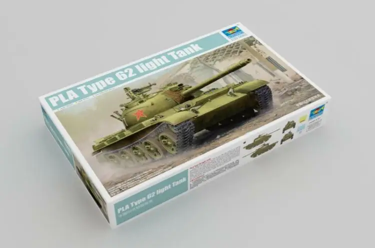 

Трубач 05537 1/35 PLA Тип 62 светильник Танк модель комплект